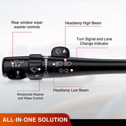 Turn Signal Switch Compatible with 2007 2008 2009 2010 2011 2012 2013 Chevy Suburban Tahoe 2007-2013 GMC Yukon XL 2007-2014 Cadillac Escalade Blinker Windshield Wiper Switches