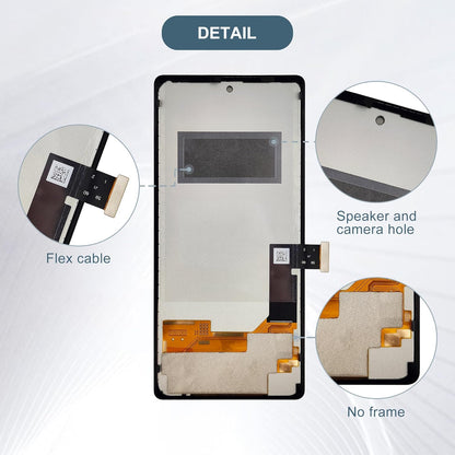 TFT LCD Digital Display Compatible with Google Pixel 6 GB7N6 G9S9B16 6.4" LCD Display Touch Screen Assembly (No Fingerprint Support)+Tools