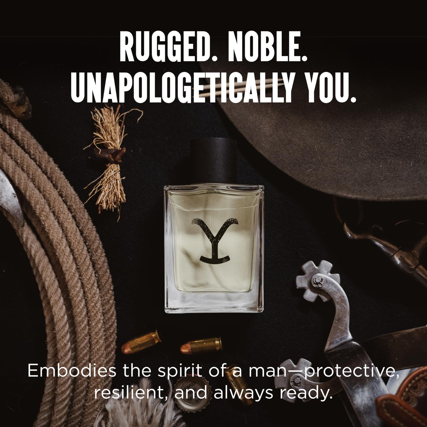 Tru Fragrance Beauty Yellowstone Ride Men's Cologne, 3.4 fl oz (100 ml) - Vibrant, Smokey, Rugged