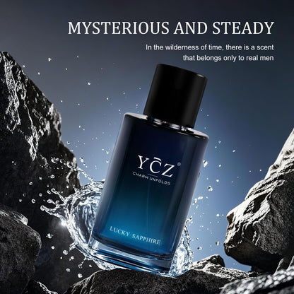Ycz CLUB GENT'S AROMA, 1.7oz(50ml), Man Perfume, Nightclub Essential Fragrance, Long Lasting Cologne for Men with Aromatic Woody Notes of Aldehyde, Ginger, Mint, and Lemon