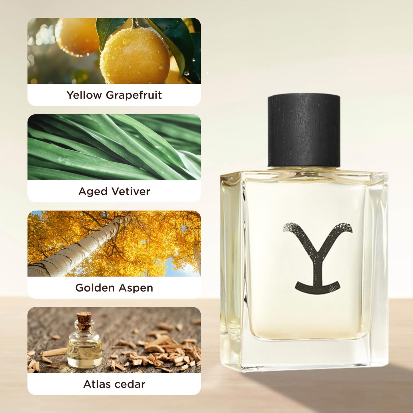 Tru Fragrance Beauty Yellowstone Ride Men's Cologne, 3.4 fl oz (100 ml) - Vibrant, Smokey, Rugged