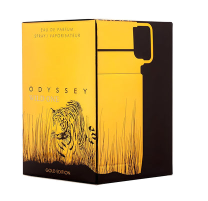 Odyssey - Wild One Gold Edition by Armaf for Men - 3.4 oz EDP Spray