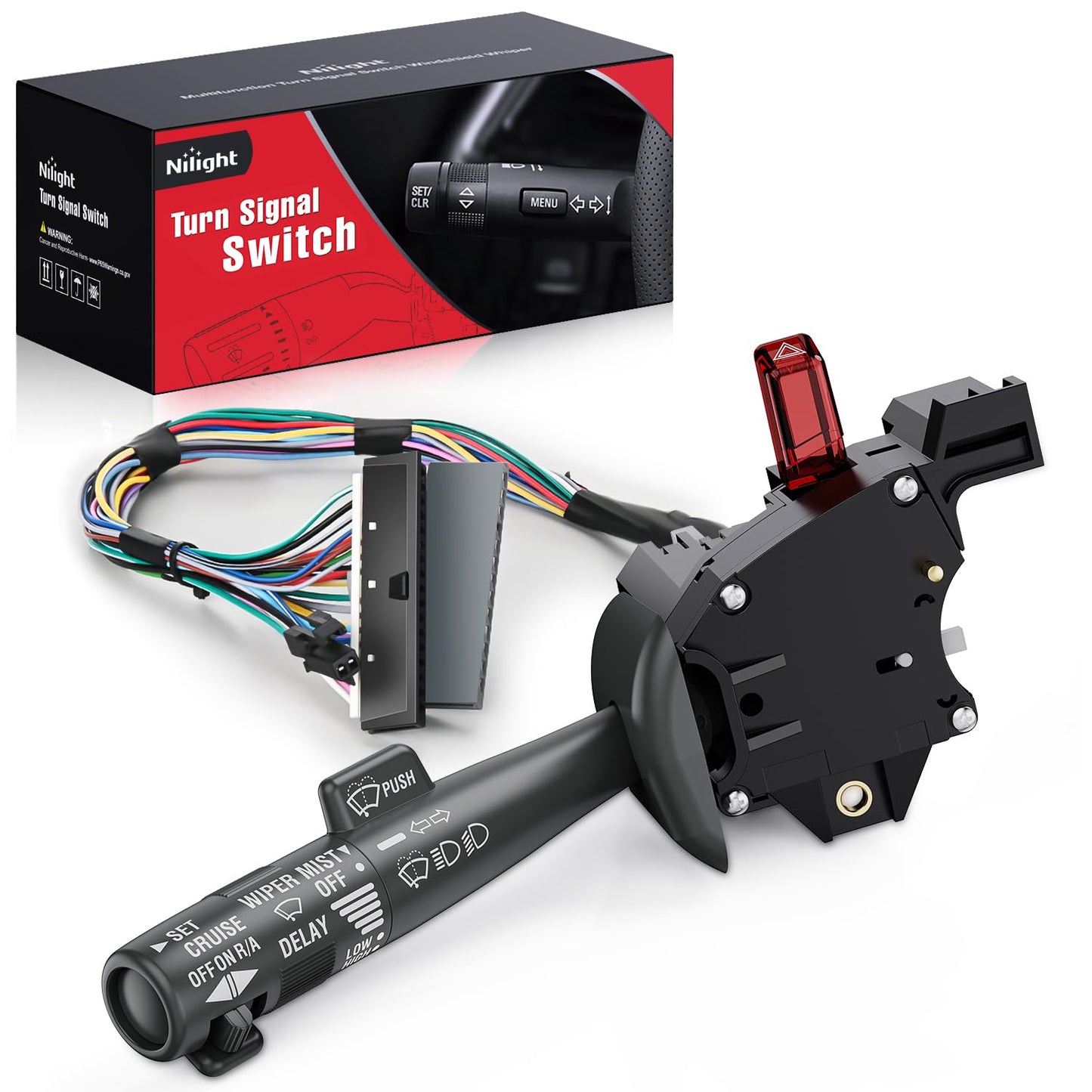 Turn Signal Switch Compatible with 1995 1996 1997 1998 1999 2000 Chevy GMC Suburban C/K Series Tahoe Blazer S10 Astro Express Jimmy Sonoma Yukon Cadillac Escalade