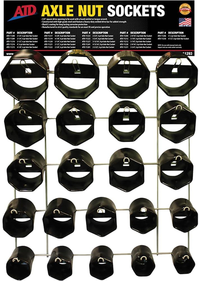 Tools 11225.0 3-3/4" 8 Point Axle Nut Socket