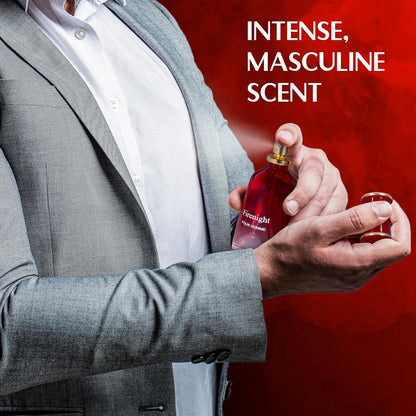 NovoGlow Firenight Pour Homme- Eau De Parfum Spray Perfume, Fragrance For Men- Daywear, Casual Daily Cologne 3.4 Oz Bottle- Ideal EDT Beauty Gift for Birthday, Anniversary