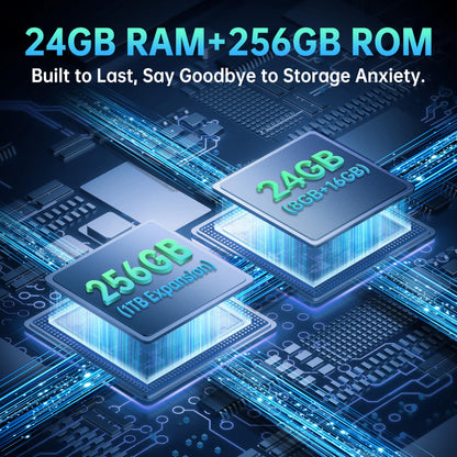 OUKITEL C59 Pro Unlocked Android Phones - 6.88”HD+ Display Android 15 10000 mAh Battery 24GB +256GB/1TB TF Cell Phone with 120LM Flashlight, NFC 13MP Camera Smartphone, OTG/Fingerprint/4G Dual SIM