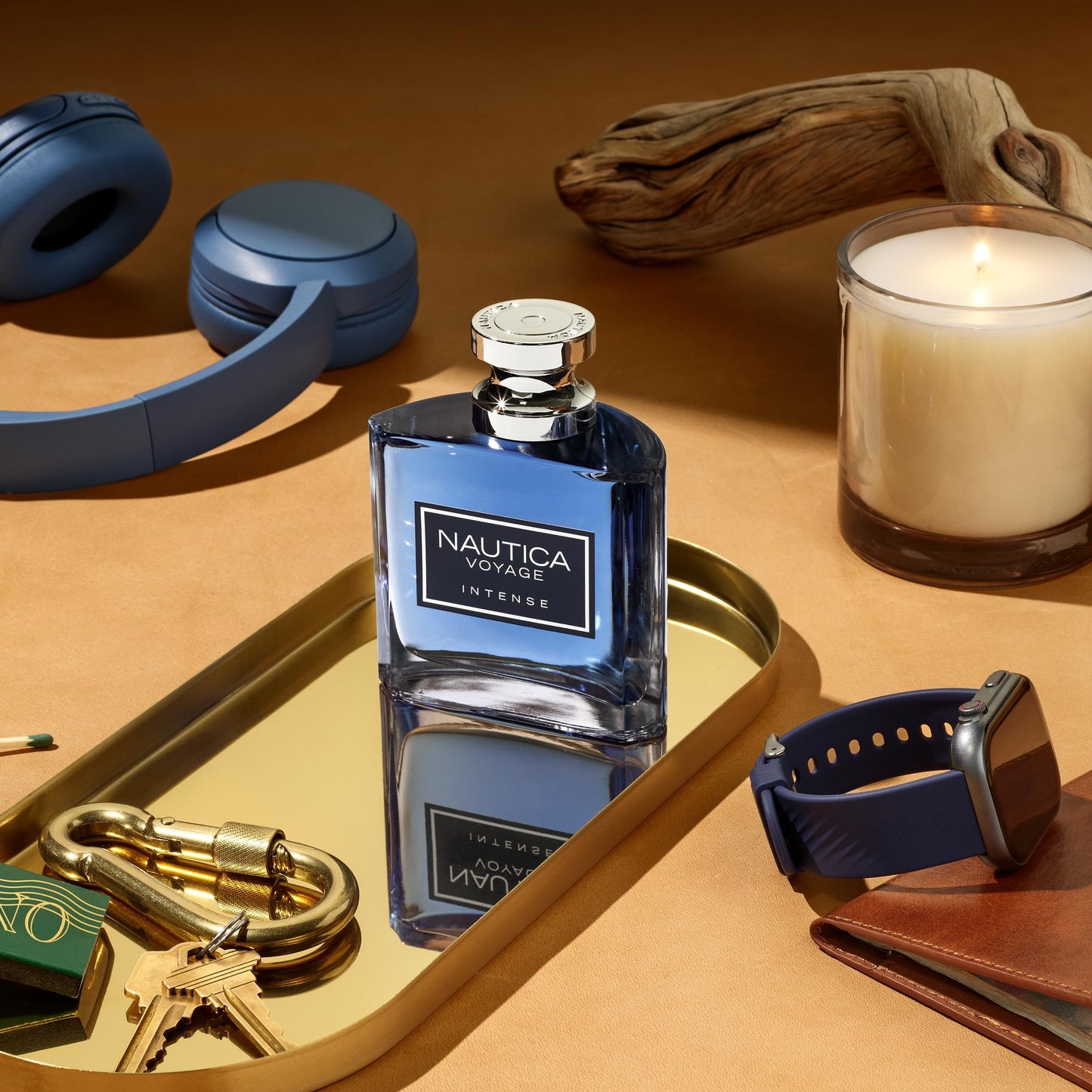 Nautica Voyage Eau De Toilette, Cologne and Fragrance For Men, Fresh, Romantic, Fruity Scent Woody, Aquatic Notes of Apple, Water Lotus, Cedarwood, and Musk Ideal Day Wear, Long Lasting 3.3Fl oz