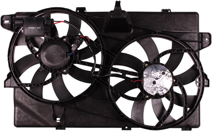 OE Replacement Engine Radiator Cooling Fan Assembly for 2007-2009 5/4 Ford Edge/Lincoln MKX 3.5L W/O Towing PKG W/PWM | OE No. 7T4Z-8C607A | Partslink No. FO3115177