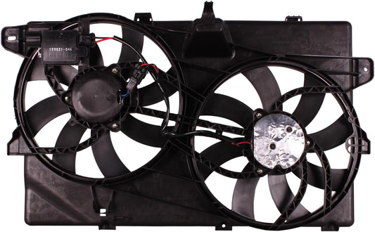 OE Replacement Engine Radiator Cooling Fan Assembly for 2007-2009 5/4 Ford Edge/Lincoln MKX 3.5L W/O Towing PKG W/PWM | OE No. 7T4Z-8C607A | Partslink No. FO3115177