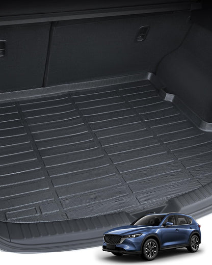 ® for Mazda CX5 Floor Mat 4 PCS, All Weather Floor Liners Custom Fit for Mazda CX-5 2025 2024 2023 2022 2021 2020 2019 2018 2017 Full Set Front Rear Cargo Seat for CX5 Accessories