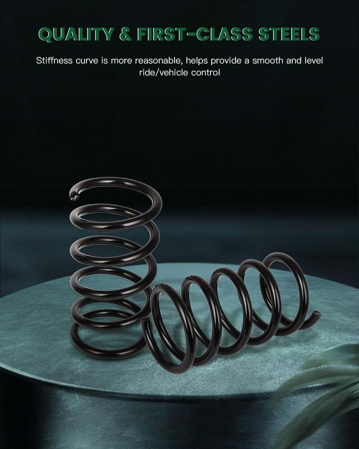 YL8Z5560AA Coil Springs, 2Pcs Rear Suspension Coil Springs Set Compatible with 2001-2012 for Ford for Escape, 2001-2006 2008-2011 for Mazda for Tribute, 2005-2011 for Mercury for Mariner