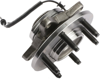 Wheel Bearing Hub Front Wheel Hub and Bearing Assembly 515079 Compatible for F-150 Heritage Expedition W/Abs 4WD 4X4 6 Lug