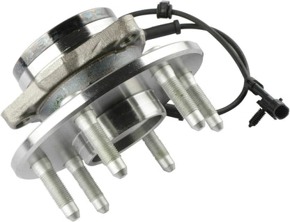 Wheel Bearing Hub Front Assembly 515036X2 Compatible for GMC Sierra 1500 Only for 4WD with ABS 6 Lug (Set of 2)