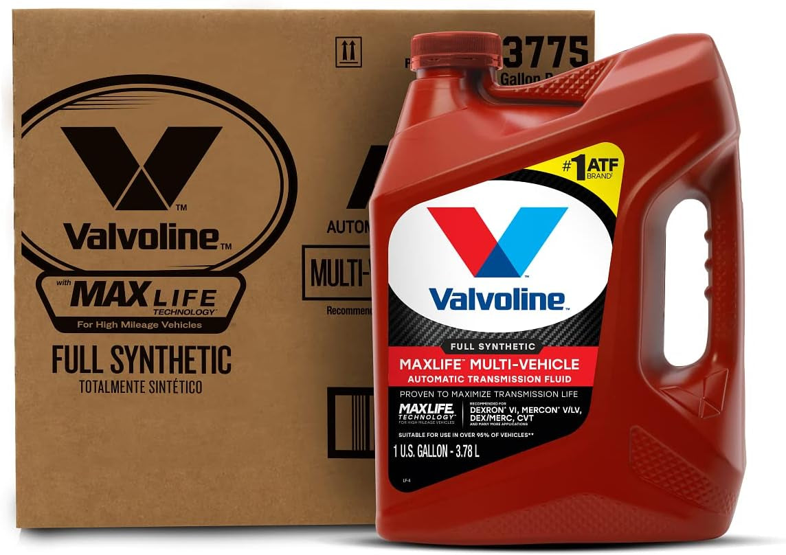 Multi-Vehicle (ATF) Full Synthetic Automatic Transmission Fluid 1 GA, Case of 3