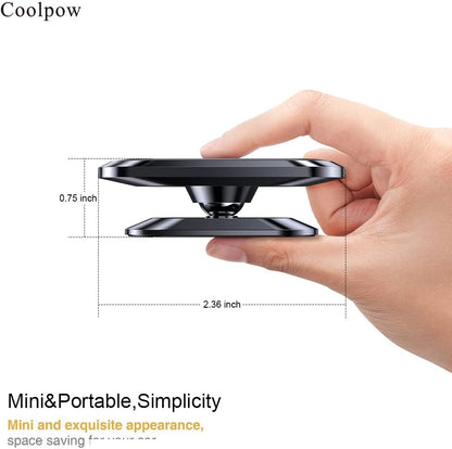 【2-Pack】 Magnetic Phone Holder for Car Dash【Strong Magnet】 Magnetic Car Phone Holder Mount 【4 Plate】 Phone Holders for Your Car Phone Mount for Car Dashboard Cell Phone Car Mount for Iphone Samsung