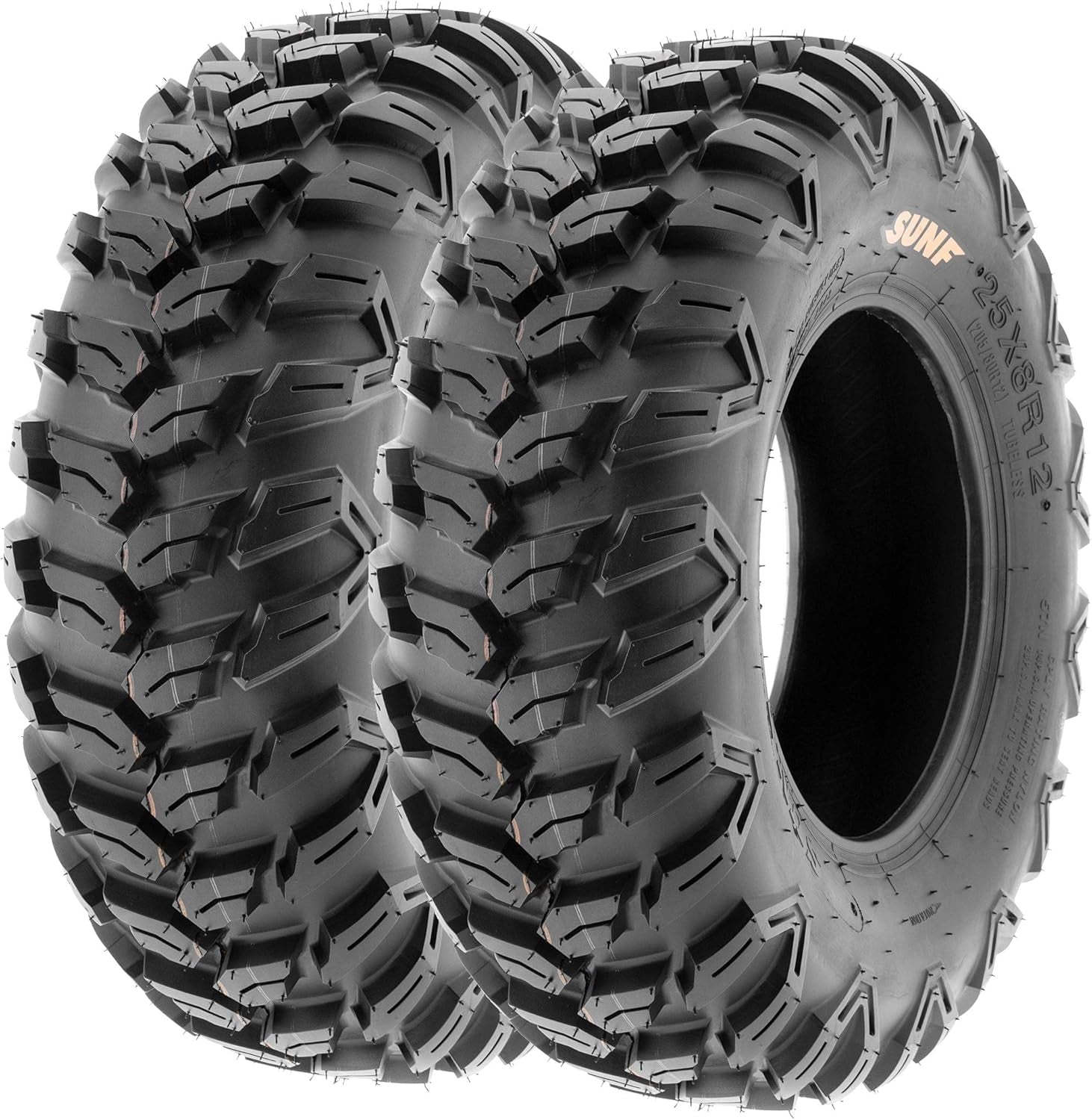 A043 Sport ATV/UTV Off-Road RADIAL Tires - 27X9R12, 6PR (Pair of 2)