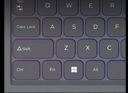 AKPAD 15.6"+7" Dual Screen Laptop Computer, Intel 12th N95 32GB/16GB DDR4 RAM, RGB Backlit Keyboard 7" Touch Screen Notebook PC