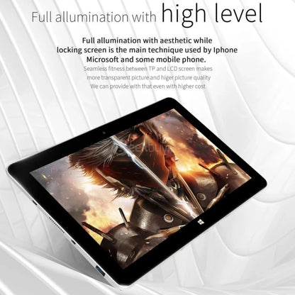 10.6 INCH  Windows 10 Tablet PC 2GB RAM 32GBROM C24 X5 Z3735F CPU Quad Core 1366*768 IPS Screen WIFI 5000 MAH Battery
