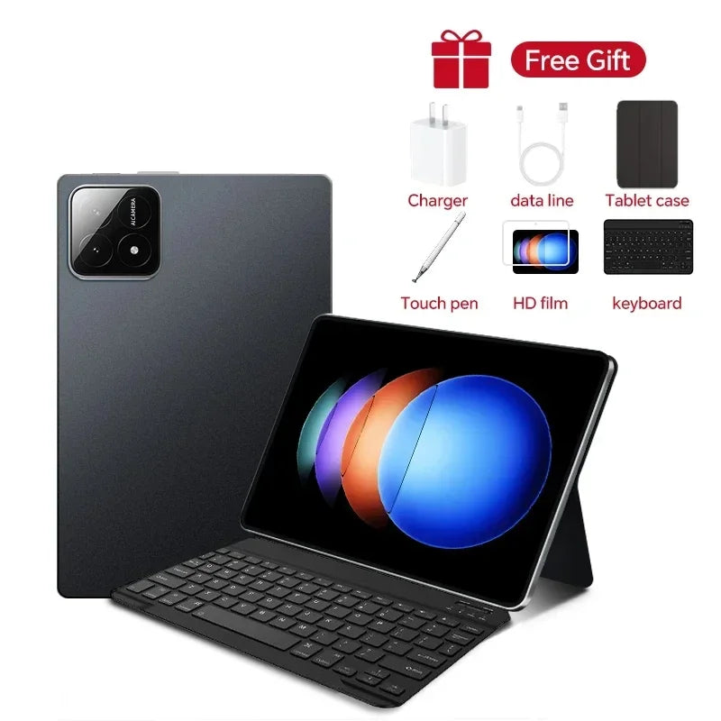 2025 New Original Pad 6S Pro Snapdragon 8gen2 Tablet Android 14 11Inch HD 16GB+1TB 20000mAh 5G Dual SIM Bluetooth WIFI Tables PC