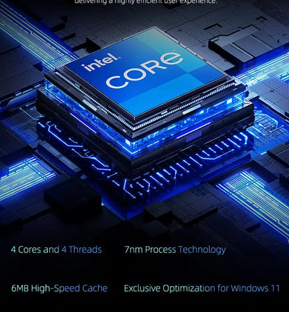 AKPAD 15.6"+7" Dual Screen Laptop Computer, Intel 12th N95 32GB/16GB DDR4 RAM, RGB Backlit Keyboard 7" Touch Screen Notebook PC