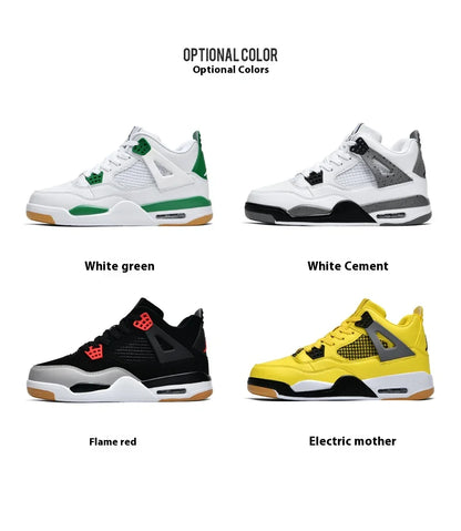 New high-top anti-slip board shoes student casual sports shoes men's practical basketball shoes and youth training shoes