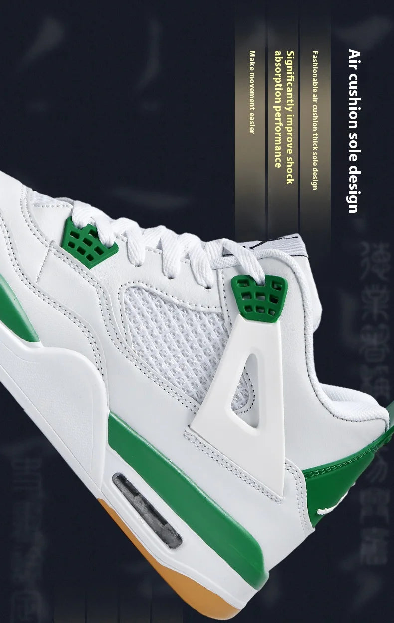 New high-top anti-slip board shoes student casual sports shoes men's practical basketball shoes and youth training shoes