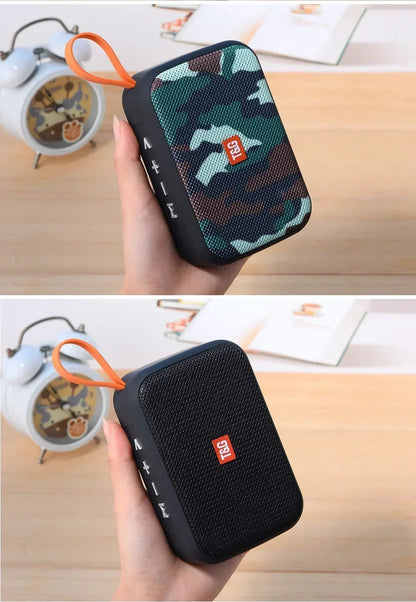 T&G Speaker TG506 Portable Mini Wireless Soundbar Bluetooth Outdoor Indoor HIFI Loudspeaker Support TF Card FM Radio Waterproof