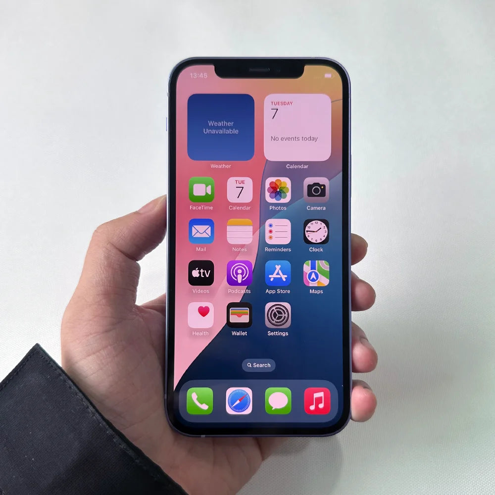 Original iPhone 12 5G Mobile Phone 64/128GB IOS A14 Bionic Hexacore 6.1'' Dual 12MP Super Retina XDR OLED IOS Cellphone