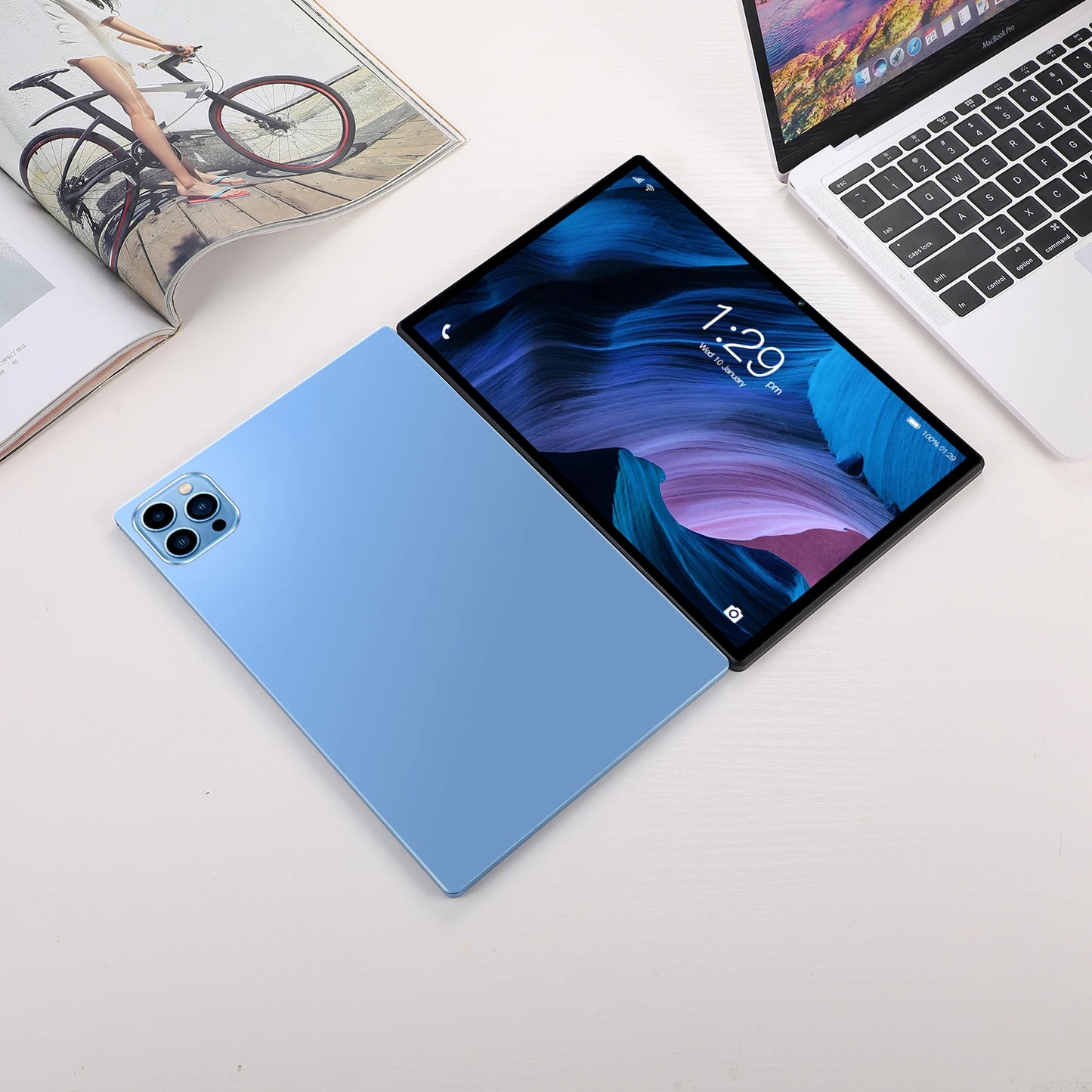 New 10.1 Inch Study Education Tablets Octa Core Dual SIM 4GB RAM 64GB ROM 3G Phone Call Bluetooth WiFi Google Tablet Pc 5000mAh