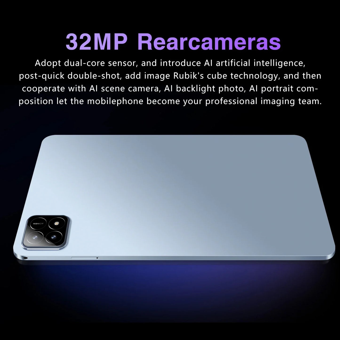 2025 New Original Pad 6S Pro Snapdragon 8gen2 Tablet Android 14 11Inch HD 16GB+1TB 20000mAh 5G Dual SIM Bluetooth WIFI Tables PC