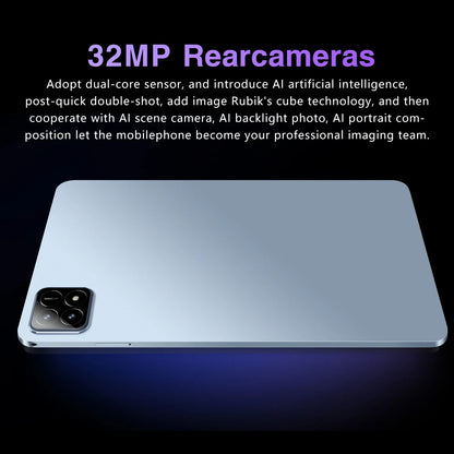 2025 New Original Pad 6S Pro Snapdragon 8gen2 Tablet Android 14 11Inch HD 16GB+1TB 20000mAh 5G Dual SIM Bluetooth WIFI Tables PC
