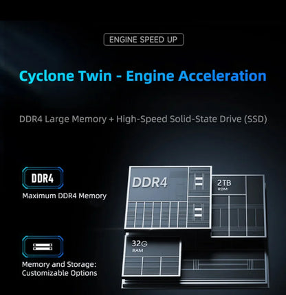 AKPAD 15.6"+7" Dual Screen Laptop Computer, Intel 12th N95 32GB/16GB DDR4 RAM, RGB Backlit Keyboard 7" Touch Screen Notebook PC