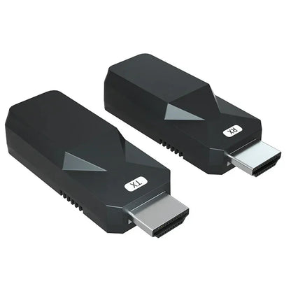 50M Wireless Video Transmitter and Receiver HDMI-Compatible Extender Display Adapter Cable Screen Mirror for Camera PC To TV