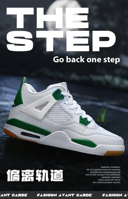 New high-top anti-slip board shoes student casual sports shoes men's practical basketball shoes and youth training shoes