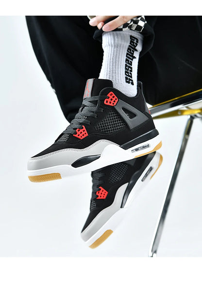 New high-top anti-slip board shoes student casual sports shoes men's practical basketball shoes and youth training shoes