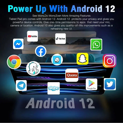 2025 New Original Pad 6S Pro Snapdragon 8gen2 Tablet Android 14 11Inch HD 16GB+1TB 20000mAh 5G Dual SIM Bluetooth WIFI Tables PC