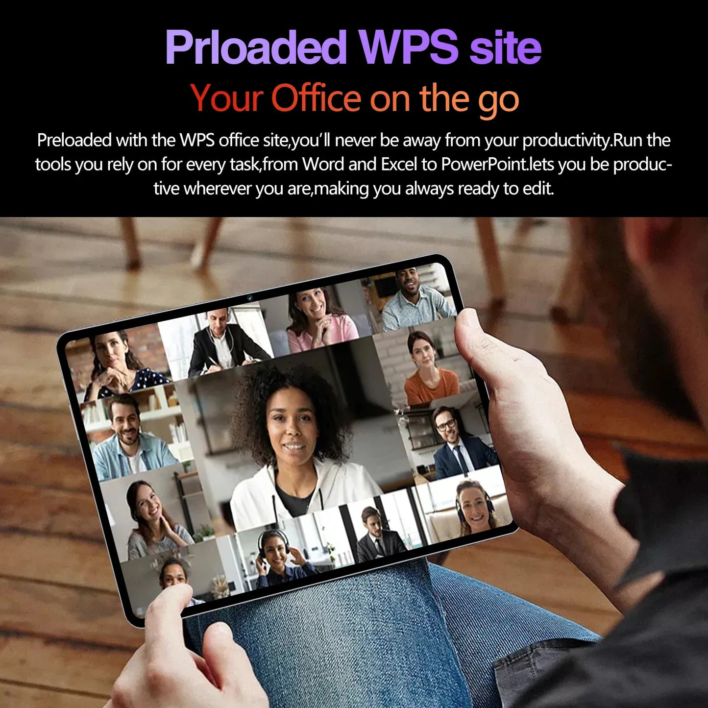 2025 New Original Pad 6S Pro Snapdragon 8gen2 Tablet Android 14 11Inch HD 16GB+1TB 20000mAh 5G Dual SIM Bluetooth WIFI Tables PC