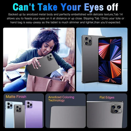 2025 New Original Pad 6S Pro Snapdragon 8gen2 Tablet Android 14 11Inch HD 16GB+1TB 20000mAh 5G Dual SIM Bluetooth WIFI Tables PC