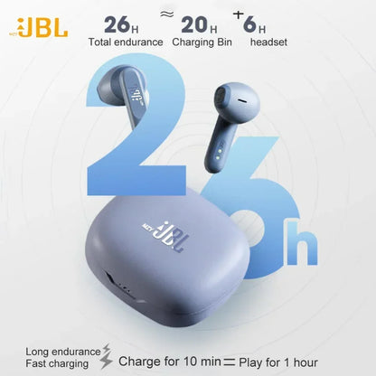 mzyJBL Wave300 TWS Wireless Bluetooth Headphones IPX2 Waterproof Earphones Touch Control Noise Cancelling Sports In-Ear Headset