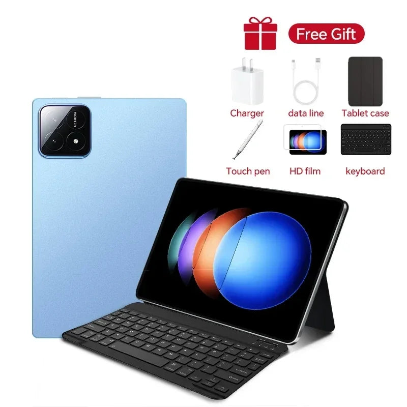 2025 New Original Pad 6S Pro Snapdragon 8gen2 Tablet Android 14 11Inch HD 16GB+1TB 20000mAh 5G Dual SIM Bluetooth WIFI Tables PC