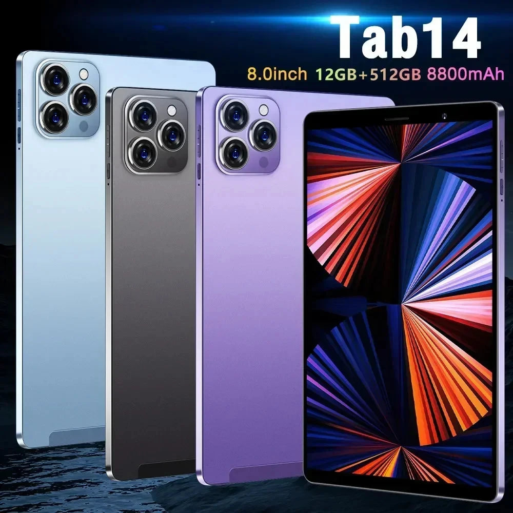 2025 New Original Pad 6S Pro Snapdragon 8gen2 Tablet Android 14 11Inch HD 16GB+1TB 20000mAh 5G Dual SIM Bluetooth WIFI Tables PC
