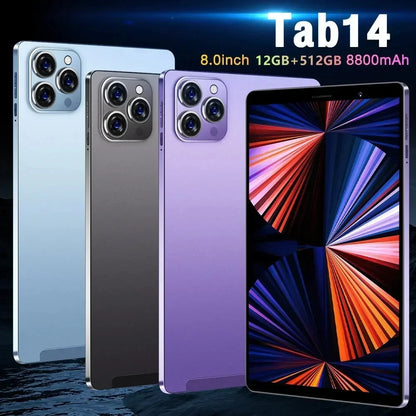 2025 New Original Pad 6S Pro Snapdragon 8gen2 Tablet Android 14 11Inch HD 16GB+1TB 20000mAh 5G Dual SIM Bluetooth WIFI Tables PC