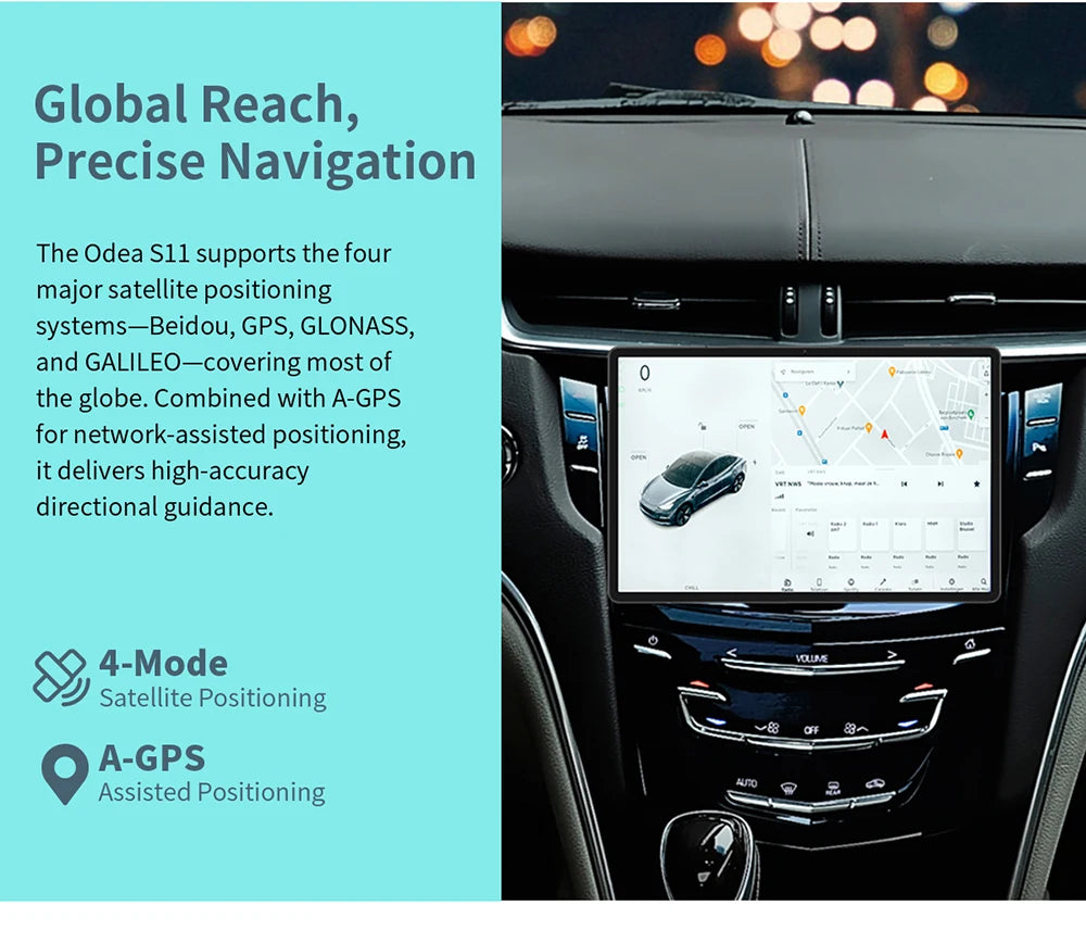 Odea S11 Tablet, 11 Inch Tddi, Android 14, (6+10)16Gb Ram, 256Gb Rom, 4g Lte, 8000Mah, 1920X1200, Unisoc T606, 8 Cores, Mali-G57, 5g Wifi, Gps, Sim Slots*2, Tf up to 1Tb, for Netflix Widevine L1