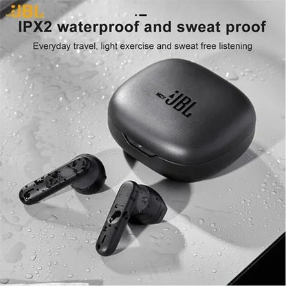 mzyJBL Wave300 TWS Wireless Bluetooth Headphones IPX2 Waterproof Earphones Touch Control Noise Cancelling Sports In-Ear Headset
