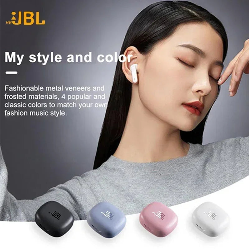 mzyJBL Wave300 TWS Wireless Bluetooth Headphones IPX2 Waterproof Earphones Touch Control Noise Cancelling Sports In-Ear Headset