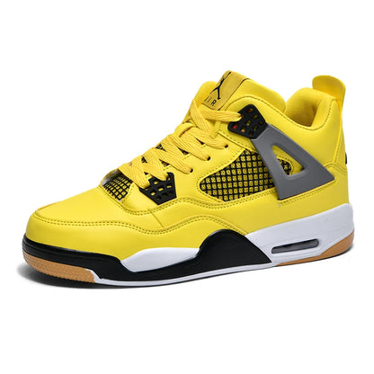 New high-top anti-slip board shoes student casual sports shoes men's practical basketball shoes and youth training shoes