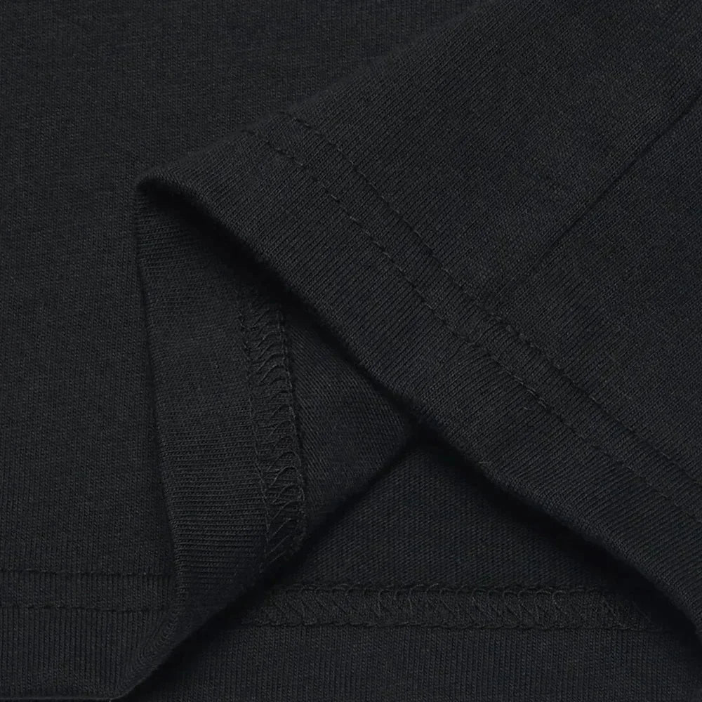 American Trendy Brand Cotton Short-sleeved T-shirt Men's and Women's 2025 Summer Casual Crew Neck T-shirts Tops