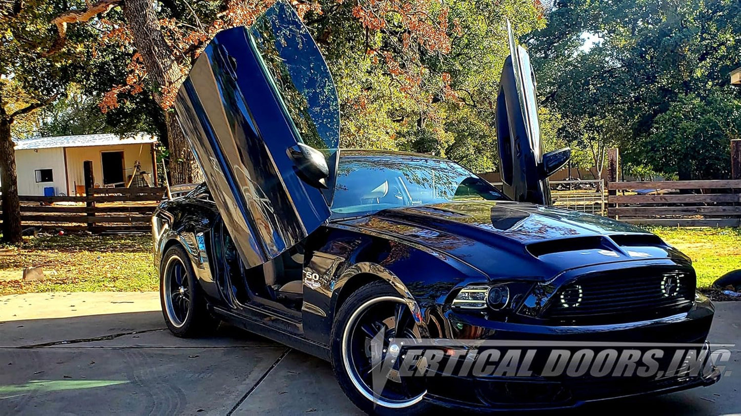 Vertical Doors - Vertical Lambo Door Conversion Kit for Ford Mustang 2011-2014 (VDCFM11)