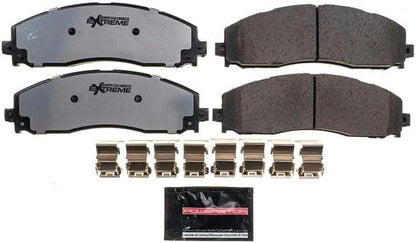 Z36-1691 Rear Z36 Truck and Tow Brake Pads for 2013 2014 2015 2016 2017 2018 2019 2020 2021 2022 Ford F-250 F-350 | 2013-2016 F-450 Super Duty 8 Lug