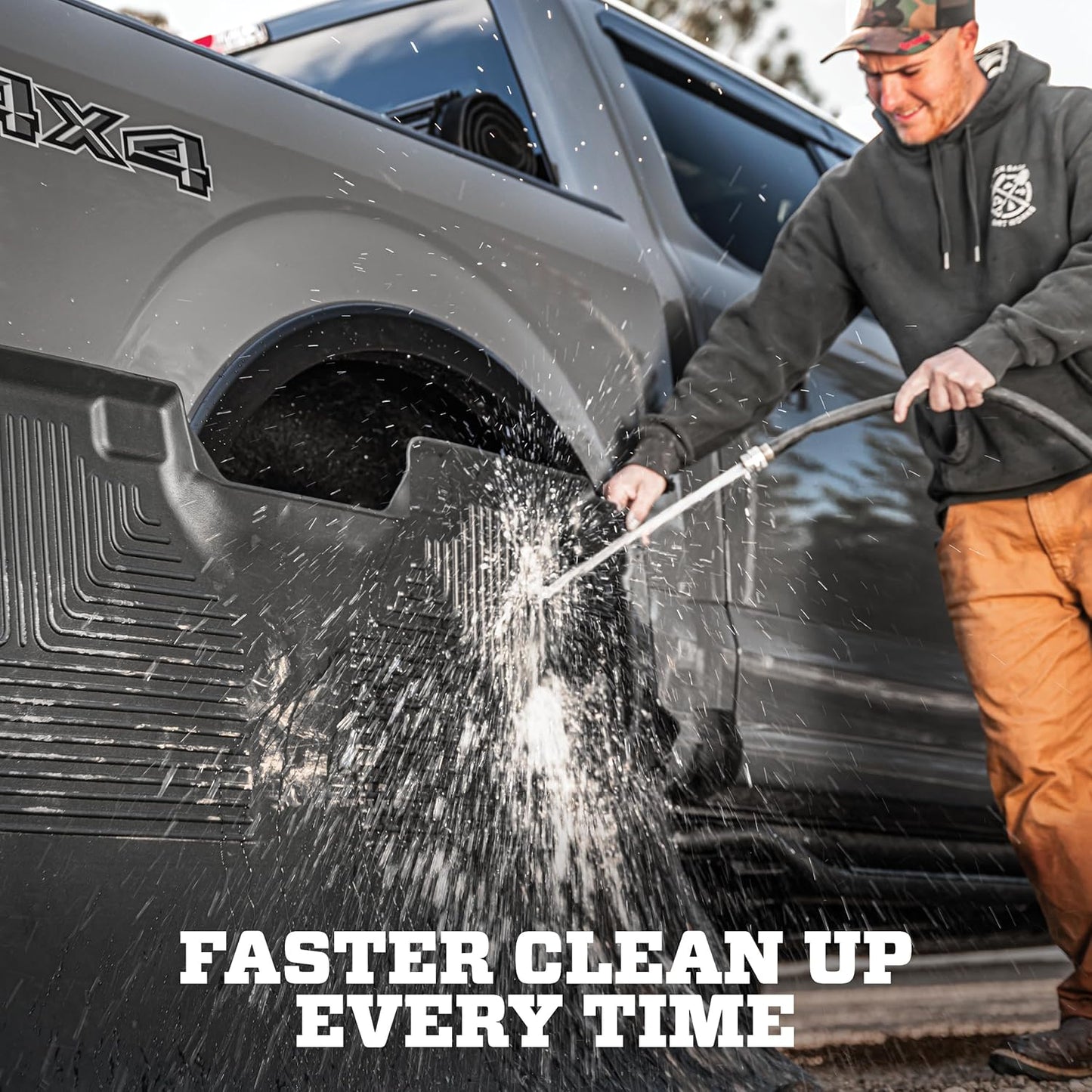 Weatherbeater Floor Mats | Fits 2013-2016 Mazda CX-5 | Front & 2Nd Row, 3-Pc Black - 99731